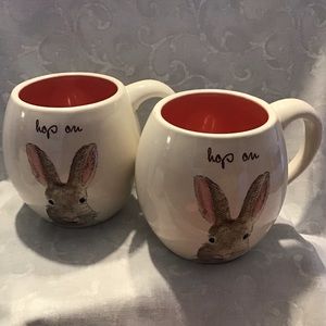 Rae Dunn Easter Hop On Mugs